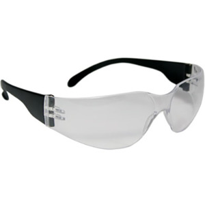 Bouton Optical 250-00-0002 Zenon Z11sm Rimless Safety Glasses, BK, I/O Lens, Anti-Scratch