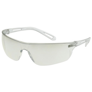 Bouton Optical 250-09-0002 Zenon Z-Lyte Safety Glasses, Rimless, CL, I/O Lens, Anti-Scratch