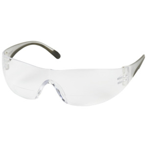 Bouton Optical 250-27-0020 Zenon Z12R Safety Readers, Rimless, CL/CL Lens, Anti-Scratch, +2.00 Diopter
