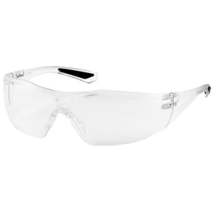 Bouton Optical 250-49-0000 Pulse Safety Glasses, Rimless, CL/CL Lens, Anti-Scratch