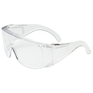 Bouton Optical 250-99-0980DP The Scout OTG Safety Glasses, Rimless, CL/CL Lens - Dispenser Box