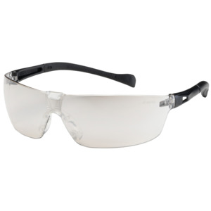 Bouton Optical 250-MT-10075 Monteray II Safety Glasses, Rimless, BK, I/O Lens, Anti-Scratch