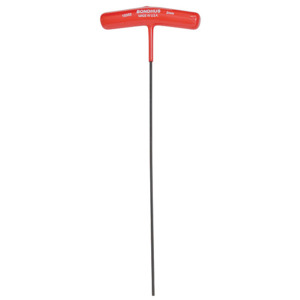 Bondhus 15352 T-Handle Hex Key, Cushion Grip, 2mm, 9" OAL