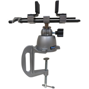 Panavise 314 Vise, HD Multi-Purpose Clamp, Ribbed, Double Action, Ex-Wide Jaws,90 Deg Tilt, 360 Deg Rotate