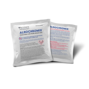 Alconox 2510 Alnochromix, Oxidizing Acid Additive for Glass Cleaning, 10 Pack