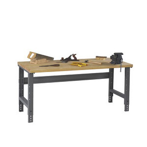 Tennsco WBA-1-3060W Tennsco Workbench Maple Top Adj Legs 60wx30d