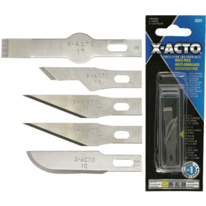 X-Acto X231 #1 Assorted Blades 5/Pkg