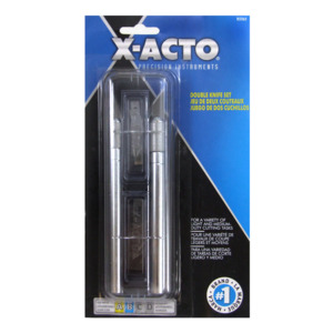X-Acto X5262 Double Knife Set with Assortment of Blades