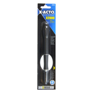 X-Acto X3724 X2000 Precision Knife Black with #11 Classic Fine Point Blade and Safety Cap