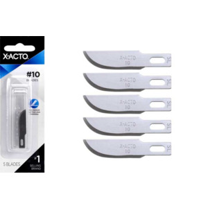 X-Acto X210 #10 Blades 5/Pkg Carded