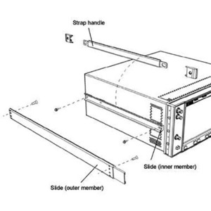 Keysight 1CR013A Rack Slide Kit, for 11 Inch, 14 Inch, and 16 Inch Mounting Holes