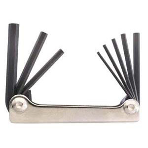 Bondhus 14534 Bondhus Torx Key Set Star T9-T40 Metal Fold-Up 8 Pc