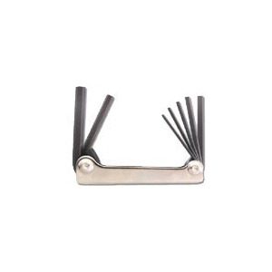 Bondhus 14592 Bondhus Hex Key Set 7 Piece Fold-Up 1.5-6mm MHF7MS