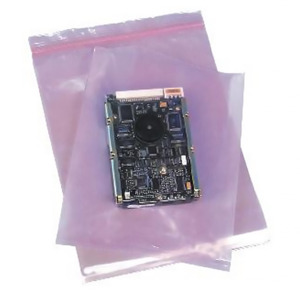 Armand 2064-1825 Static Dissipative (Pink) Zip Close Poly Bag 18" x 25" x .004 200/Case