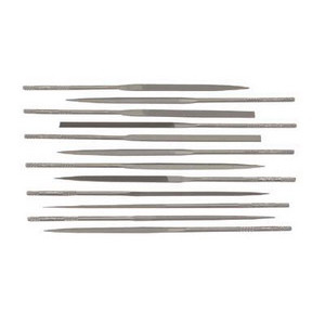Nicholson 37398 Needle File Set Swiss Pattern #2 Cut 12 Pc