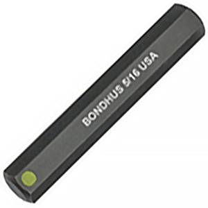 Bondhus 33209 Straight Hex Insert Bit 5/32", Prohold 2", SAE, Metric