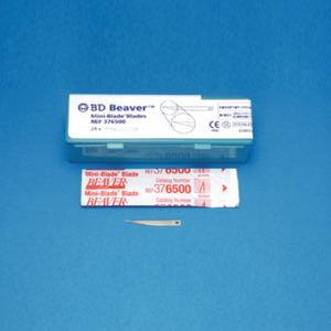 Beaver-Visitec 374562 BD Mini-Blade Orthopedic Sterile Stainless 24/Box