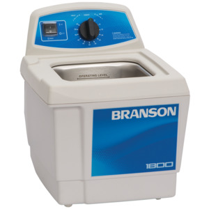 Branson CPX-952-117R Ultrasonic Cleaners with Mechanical Timer Plus Heater, 1/2 Gallon