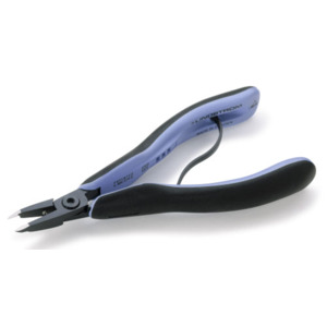 Lindstrom RX8233A Tip Cutter, Micro, Flush Cut, ESD, 38-22 AWG, 5.9" OAL, Alloy Steel, RX Series
