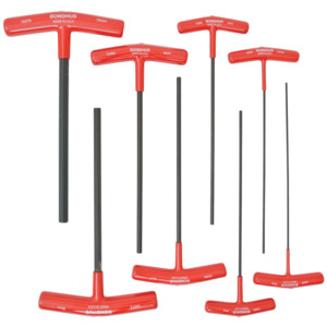 Bondhus 15387 Metric T-Handle Hex Set