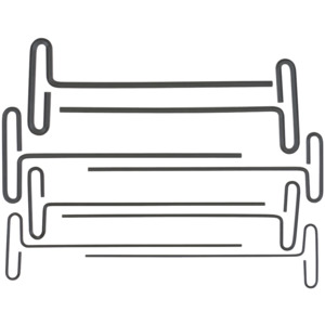 Bondhus 15587 8-Pc Metric 9" Loop T-Handle Set