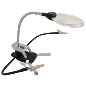 Excel Blades 55669 Flexible Extra-Hands Workholder with Magnifier