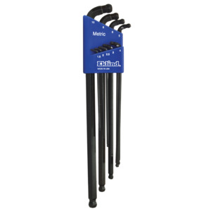 Eklind 17609 9-Pc Double Ball End Hex Key Set Metric