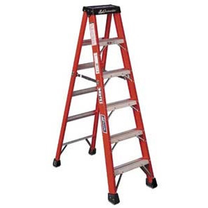Louisville Ladder FS1404HD Louisville Ladder Fiberglass 4' Step 375 lbs IAA Rated