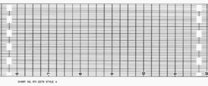 Graphic Controls Rustrak RTI 2279 Strip Chart Paper