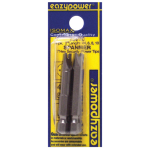 Eazypower 73270 Spanner Bit Set, 4 pc.; Sizes: #4, 6, 8, 10