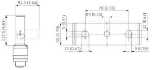 E+H 71325079 Mounting Bracket