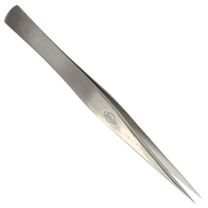 Swanstrom AA-SA Tweezers, Fine Strong Tip, SS, 4.75" OAL