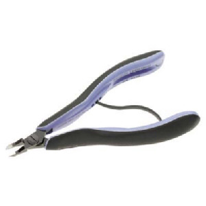 Lindstrom RX8237A Tip Cutter, Micro, Flush Cut, ESD, 38-22 AWG, 5.6" OAL, Alloy Steel, RX Series