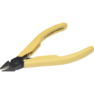 Lindstrom 8153 Cutter, Diagonal, Tapered, Micro-Bevel, Precision Cut, ESD, 4.43" L, Alloy Steel