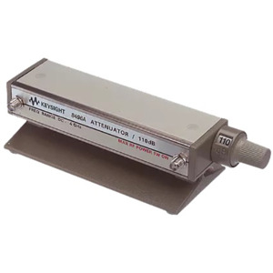 Keysight 8496A/001 Manual Attenuator, 110dB/10dB, 4 GHz, N(f), 8496x Series