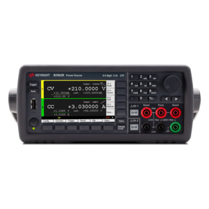 Keysight B2962B Low Noise 2 Channel Power Source, 100nV/10fA Resolution, 210V/3A/32W, B2960B Series