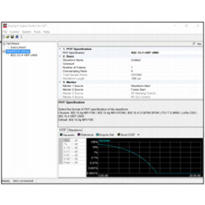 Keysight N7610EMBC/R-Y5B-001-A/R-Y6B-001-L IoT (Internet of Things) Waveform Signal Creation and Offline Playback