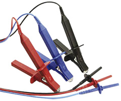 Megger MIT Test Leads with Medium Clips