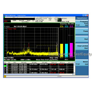 Keysight W6141A/2FP EMI Measurement Application