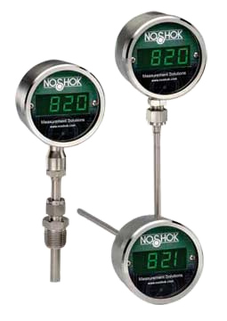 NOSHOK 820 / 821 Series Temperature Indicator
