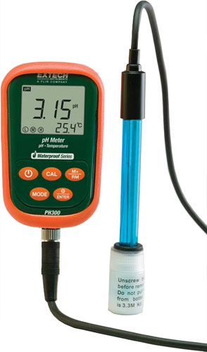 Extech PH300 Waterproof pH / mV / Temperature Kit