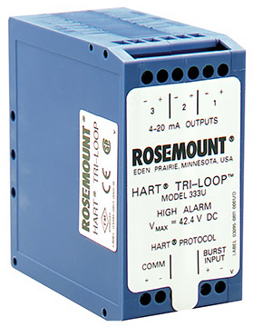 Rosemount 333 HART Tri-Loop Signal Converter
