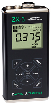 Dakota Ultrasonics ZX-3 Thickness Gauge