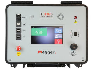Megger TTRU3-BASIC Three-Phase Transformer Turns Ratiometer