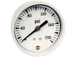 US Gauge Model 590 Utility and Weather Resistant Pressure Gauge